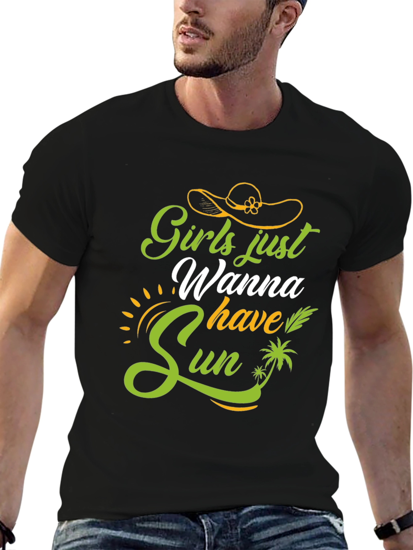 Girls Just Wanna Have Sun Graphic Tee
