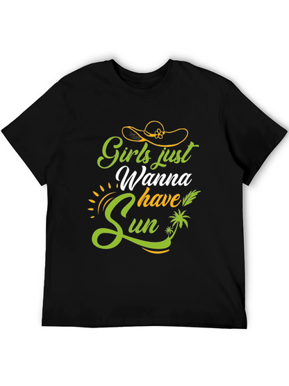 Girls Just Wanna Have Sun Graphic Tee