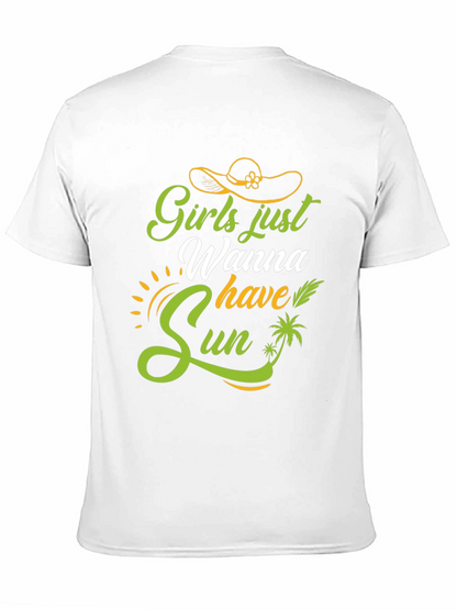 Girls Just Wanna Have Sun Graphic Tee