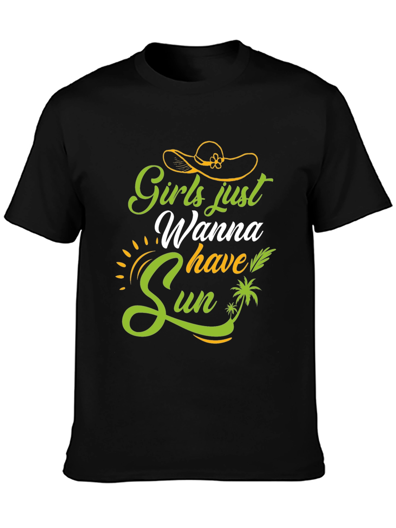 Girls Just Wanna Have Sun Graphic Tee