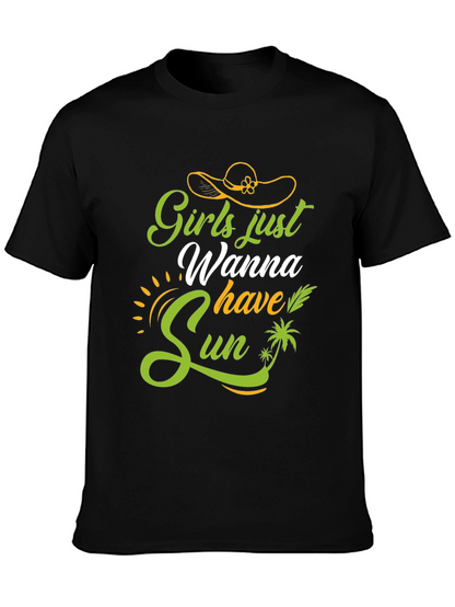 Girls Just Wanna Have Sun Graphic Tee