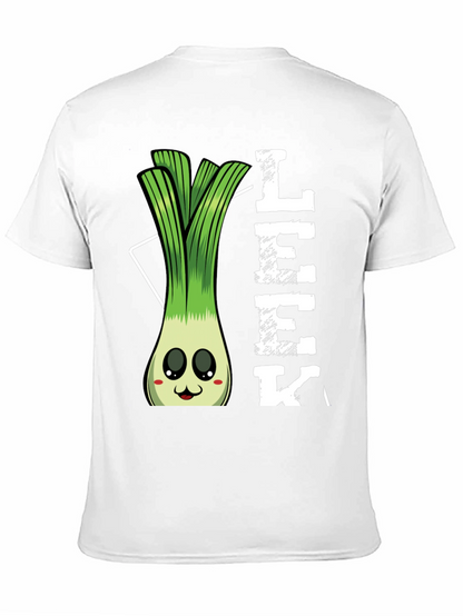 Funny Leek Cartoon T-Shirt