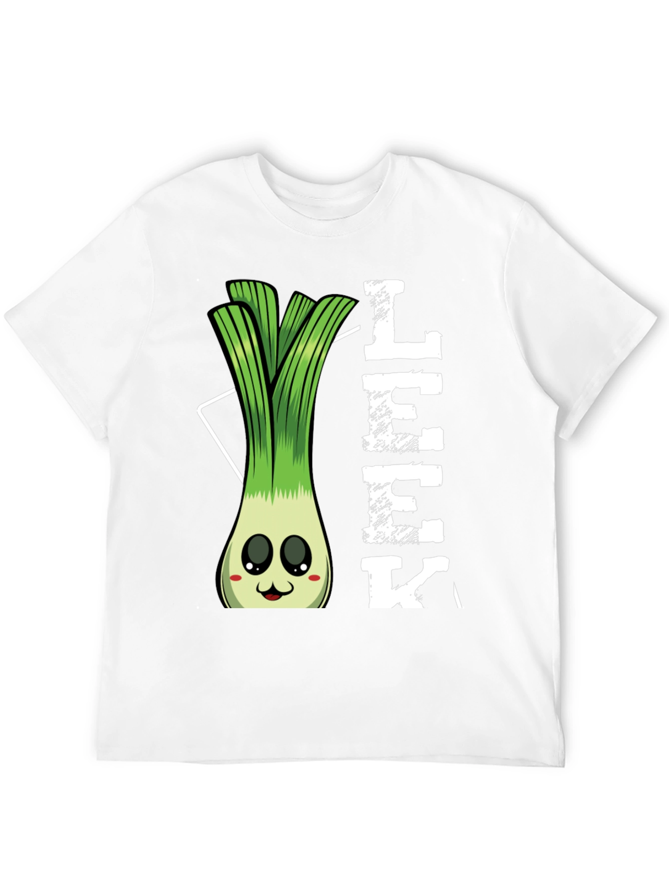 Funny Leek Cartoon T-Shirt