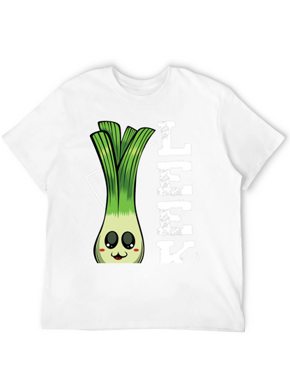 Funny Leek Cartoon T-Shirt