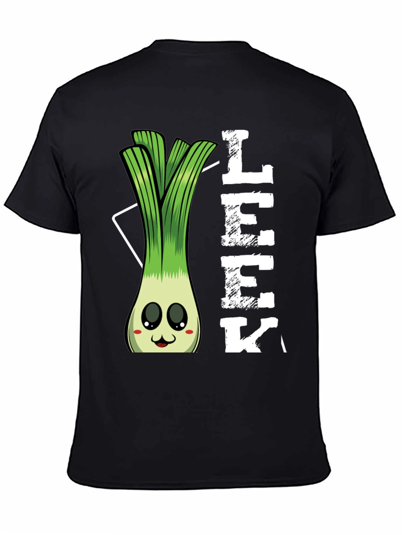 Funny Leek Cartoon T-Shirt