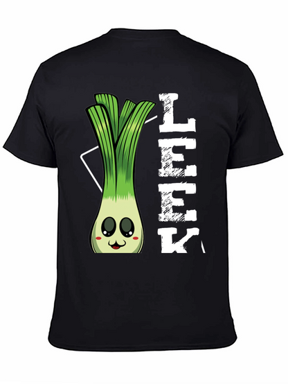 Funny Leek Cartoon T-Shirt