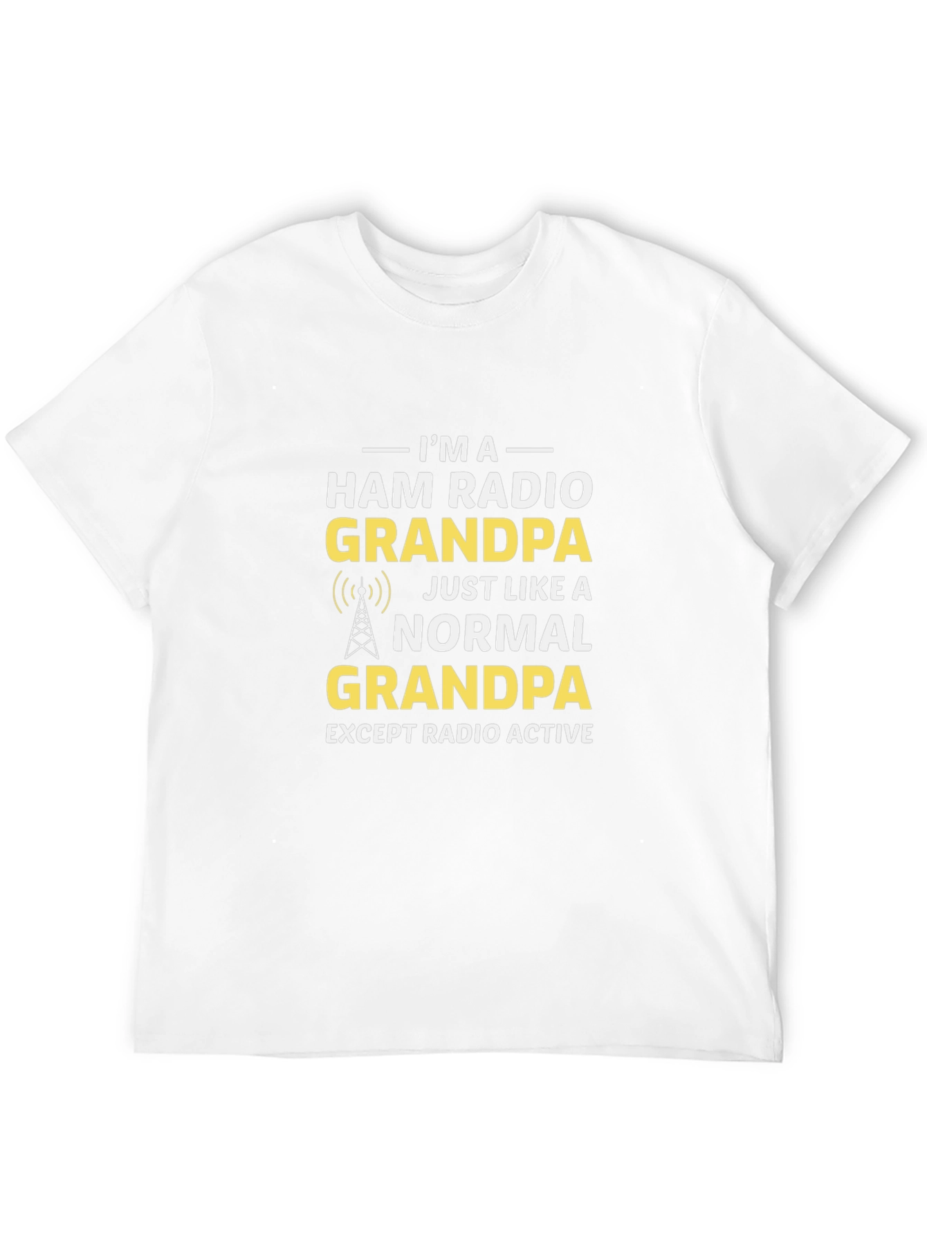 Ham Radio Grandpa T-Shirt - Radio Active Humor