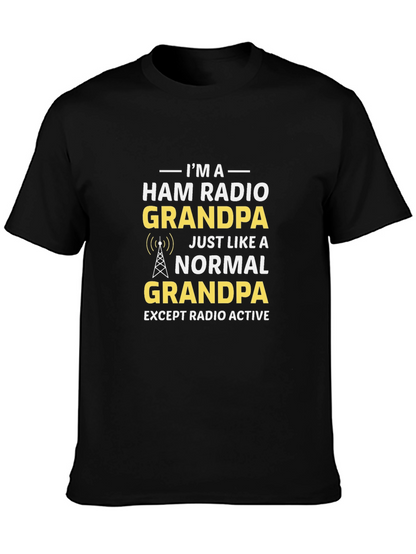 Ham Radio Grandpa T-Shirt - Radio Active Humor
