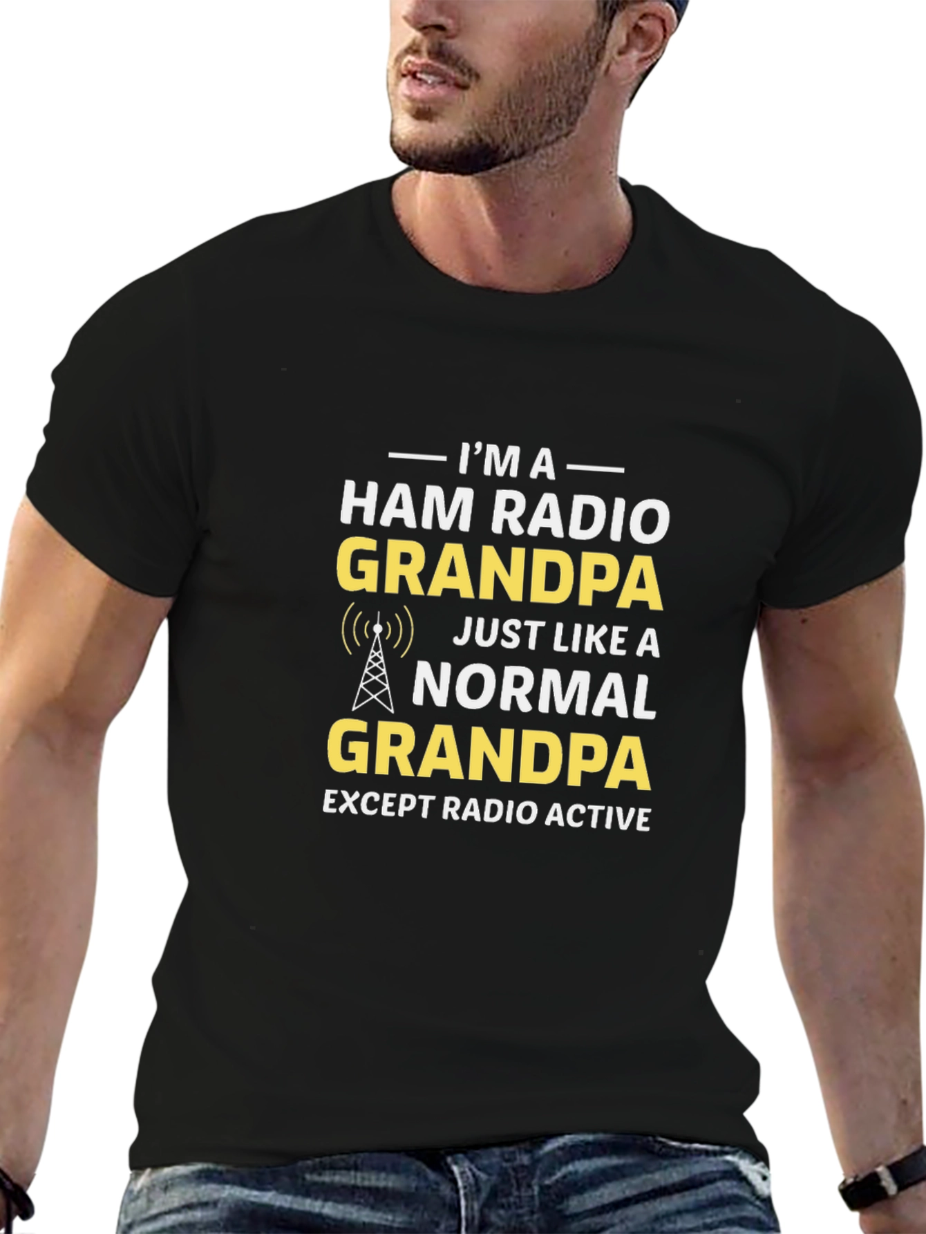 Ham Radio Grandpa T-Shirt - Radio Active Humor