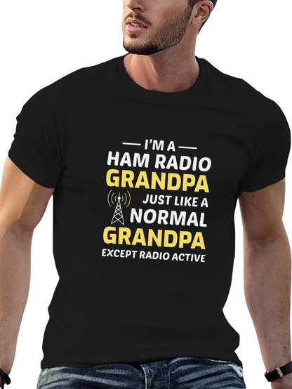 Ham Radio Grandpa T-Shirt - Radio Active Humor