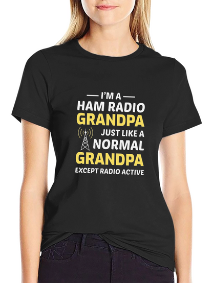 Ham Radio Grandpa T-Shirt - Radio Active Humor