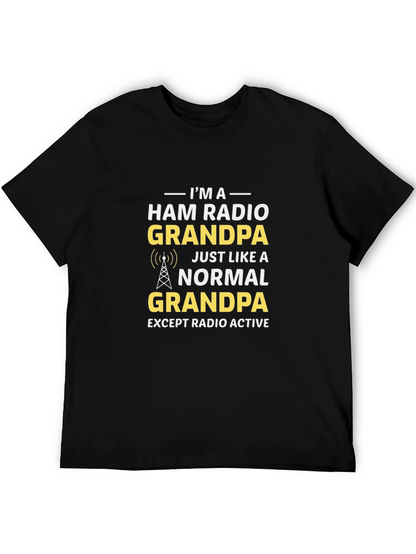 Ham Radio Grandpa T-Shirt - Radio Active Humor