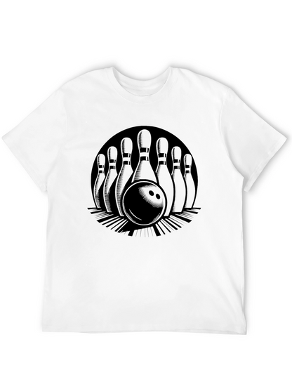 Bowling Strike T-Shirt - Classic Design