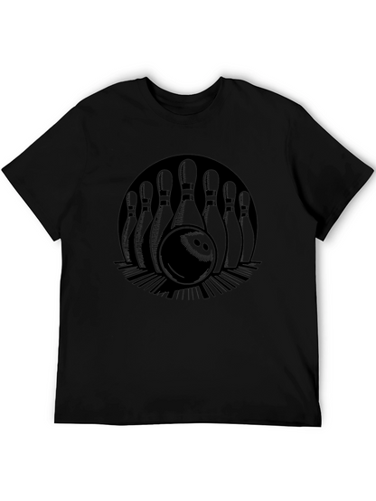 Bowling Strike T-Shirt - Classic Design