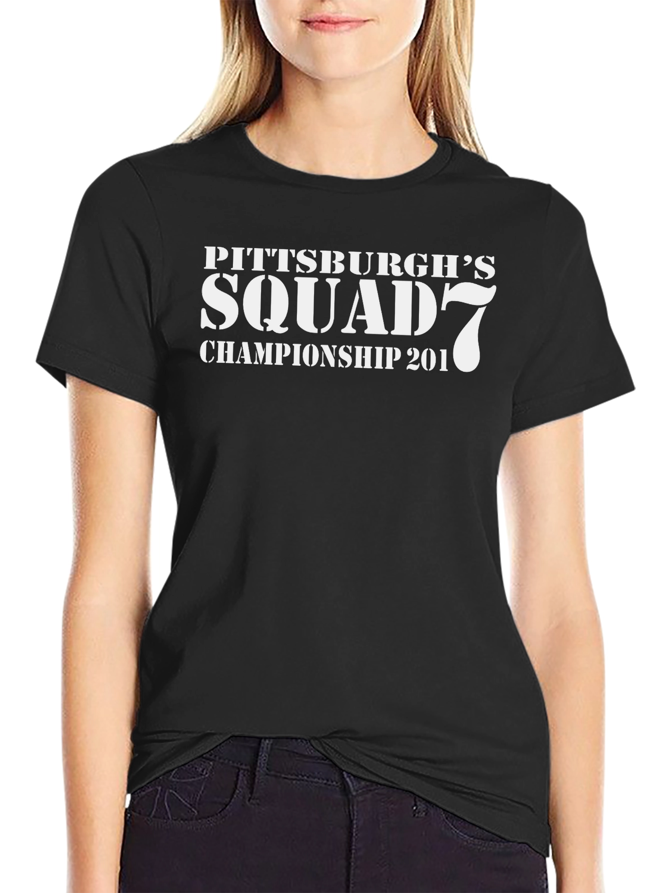 Pittsburghs Squad 7 Championship Tee - Black