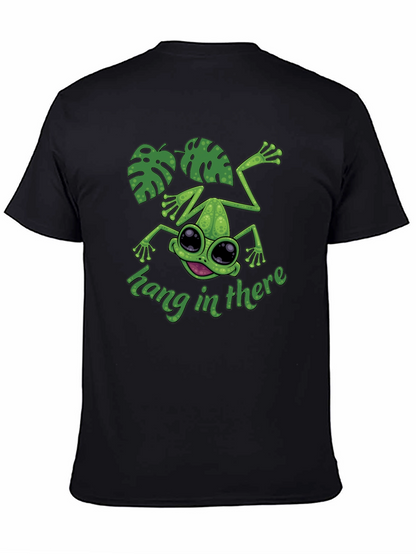 Hang In There Frog T-Shirt - Cute Graphic Tee