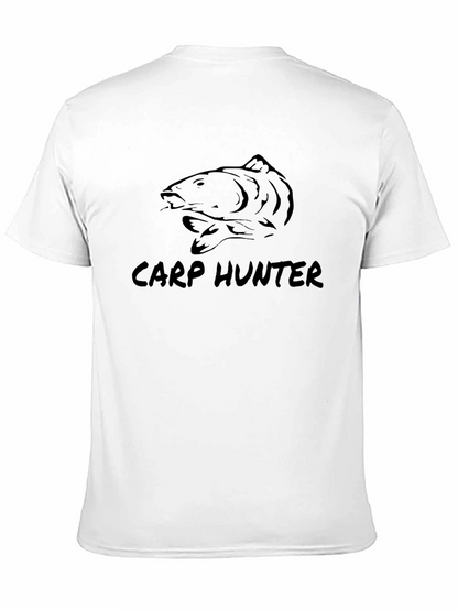 Carp Hunter Black T-Shirt - Fishing Apparel