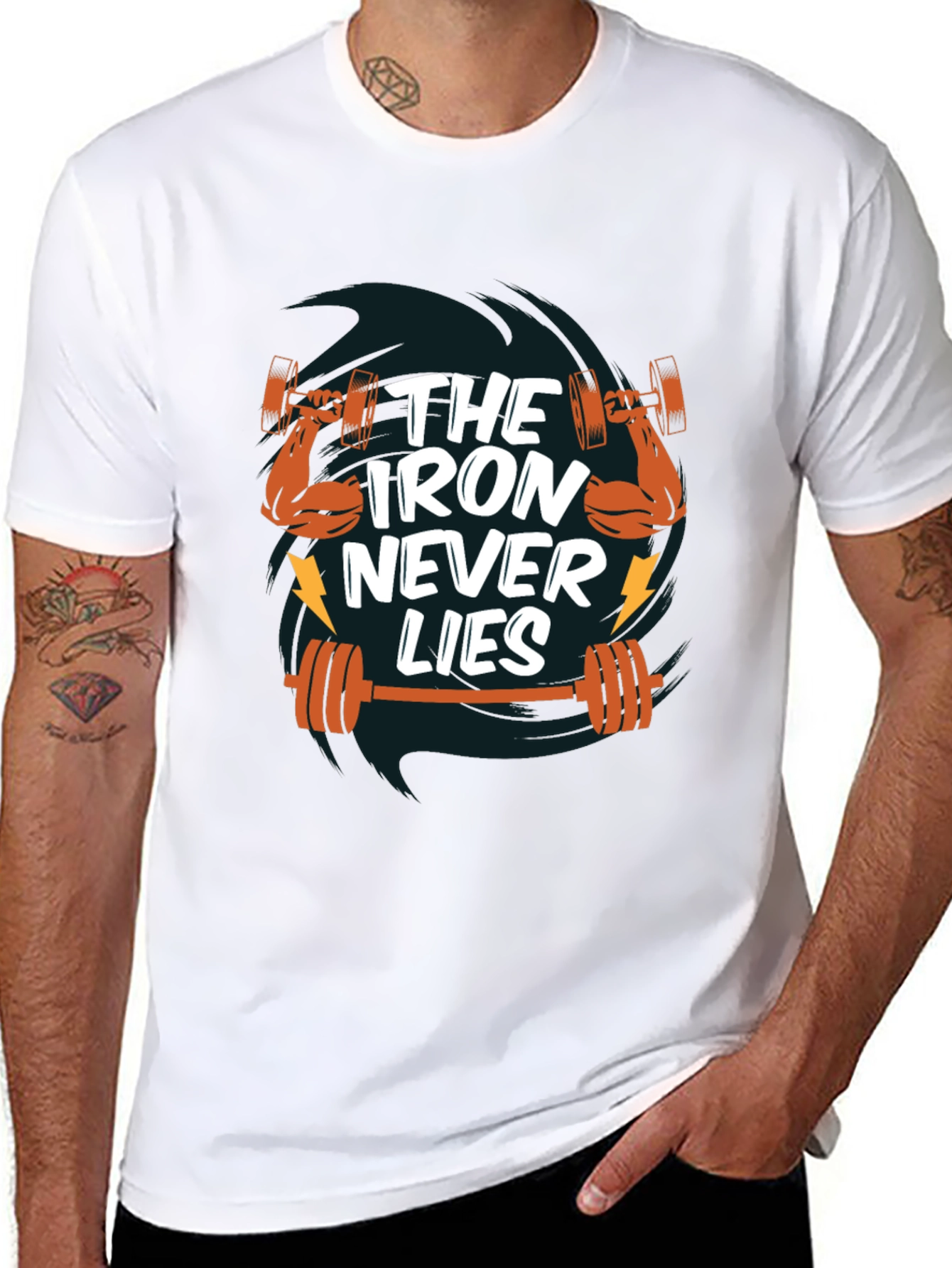 The Iron Never Lies Mens T-Shirt