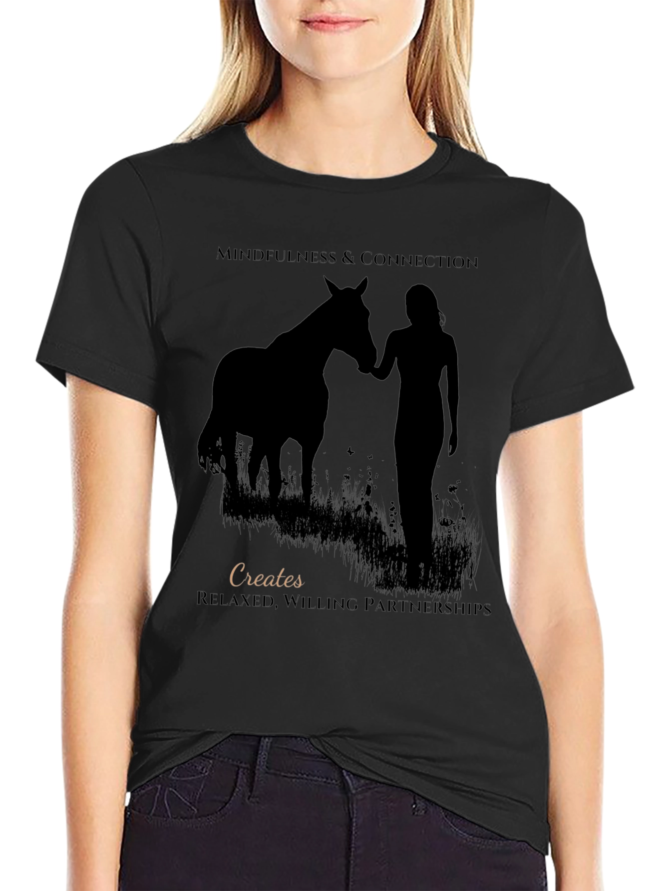 Mindfulness Horse Connection T-Shirt