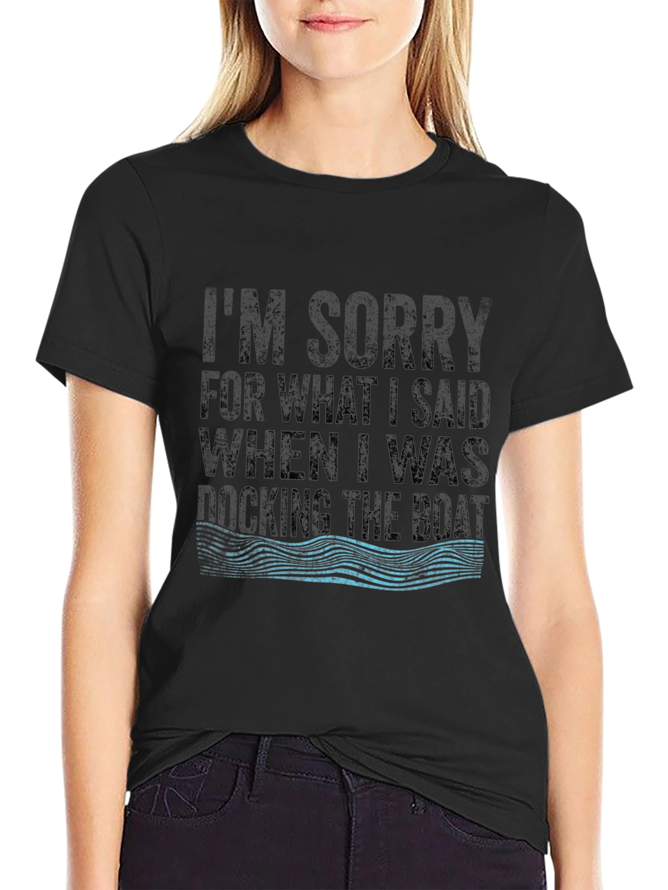 Docking The Boat Funny T-Shirt