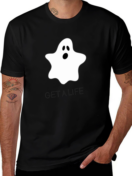 Ghost Get A Life Black T-Shirt