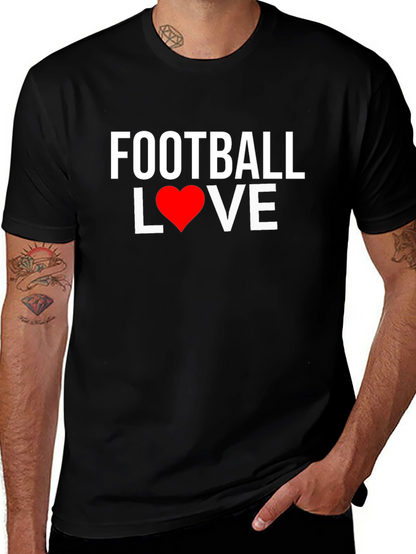 Football Love Graphic T-Shirt