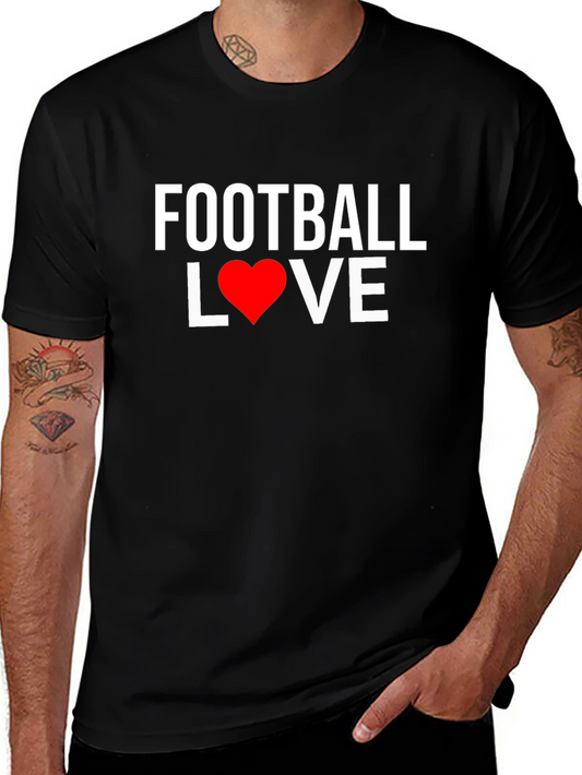 Football Love Graphic T-Shirt