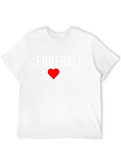 Football Love Graphic T-Shirt