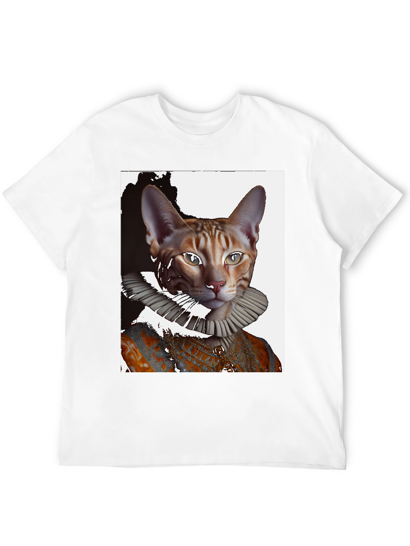 Royal Cat Portrait T-Shirt