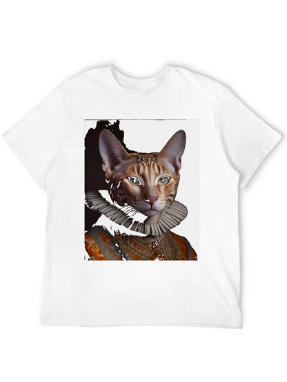 Royal Cat Portrait T-Shirt