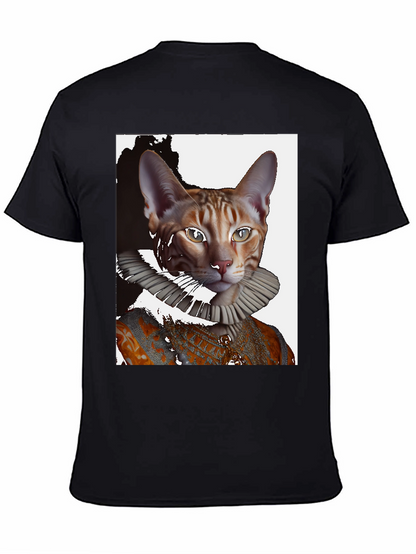 Royal Cat Portrait T-Shirt