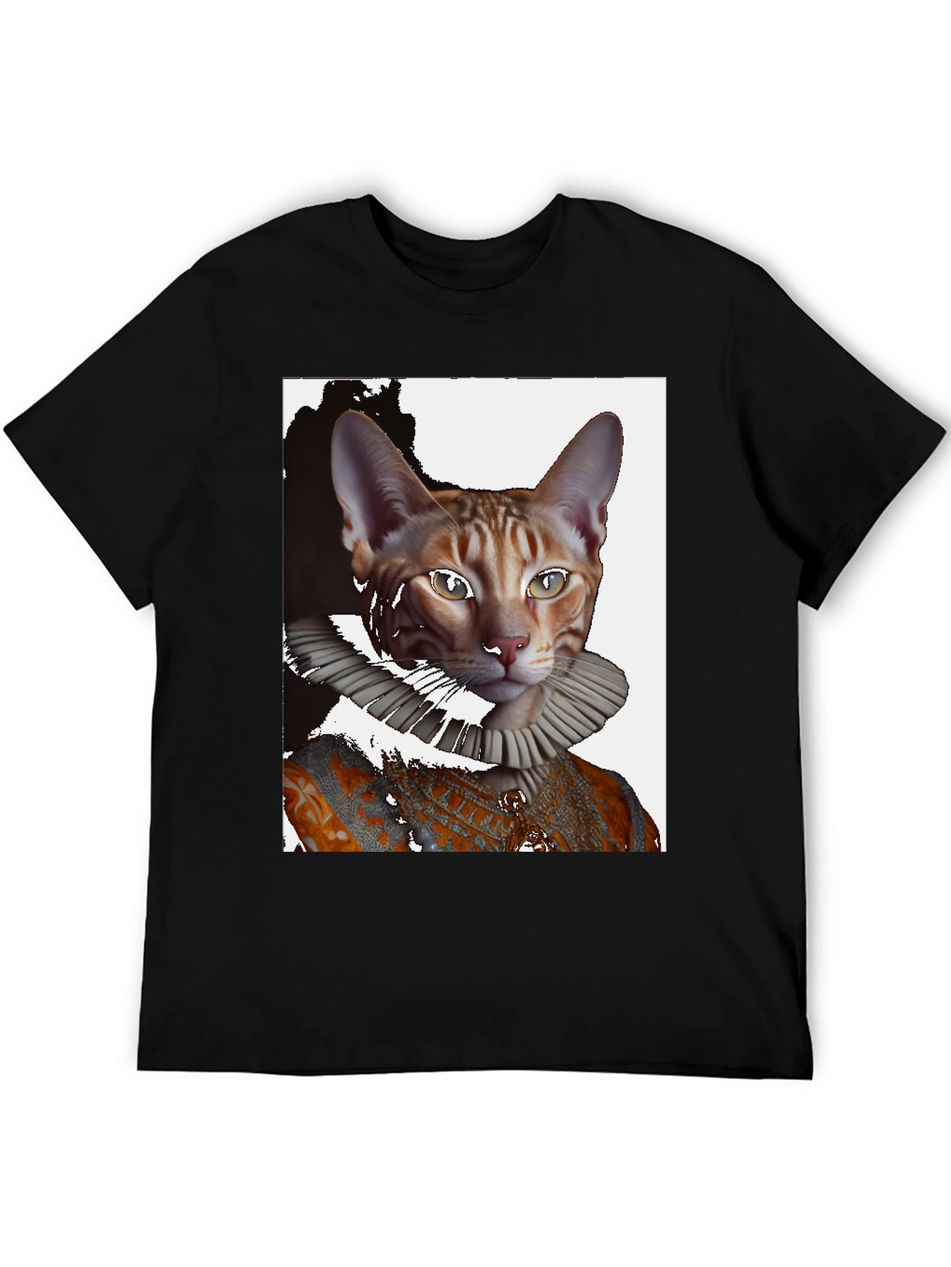Royal Cat Portrait T-Shirt