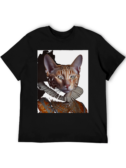 Royal Cat Portrait T-Shirt