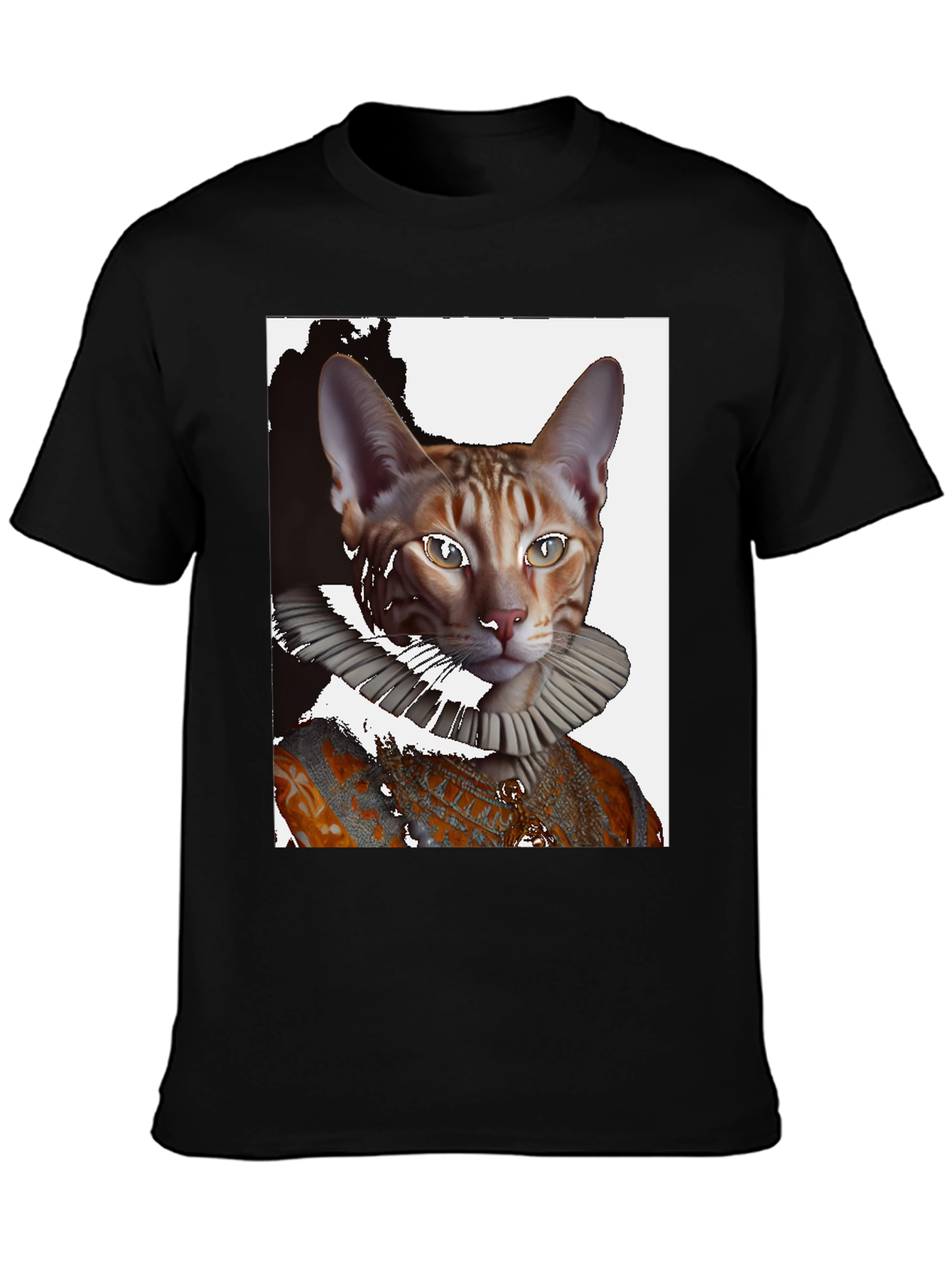 Royal Cat Portrait T-Shirt