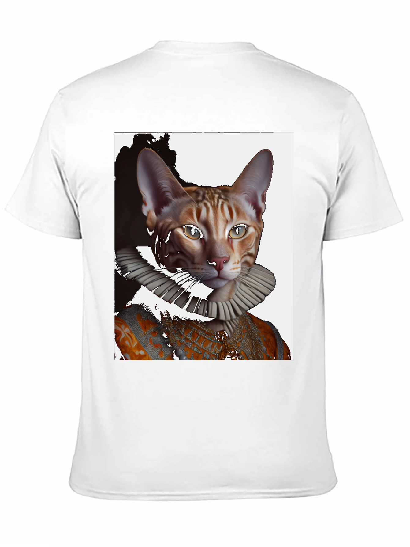 Royal Cat Portrait T-Shirt