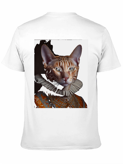Royal Cat Portrait T-Shirt