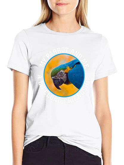 My Parrot and Me Lifelong Friendship T-Shirt