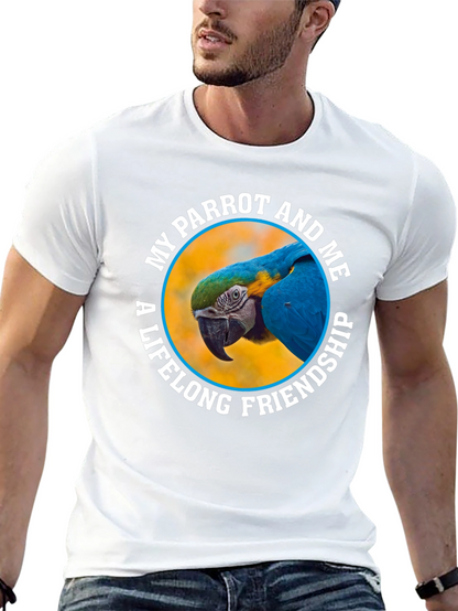 My Parrot and Me Lifelong Friendship T-Shirt
