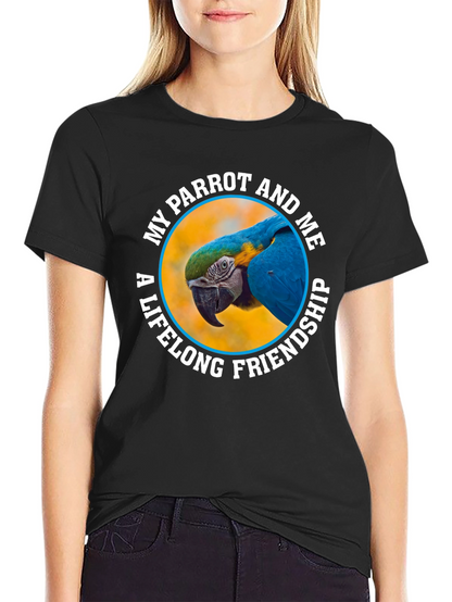 My Parrot and Me Lifelong Friendship T-Shirt