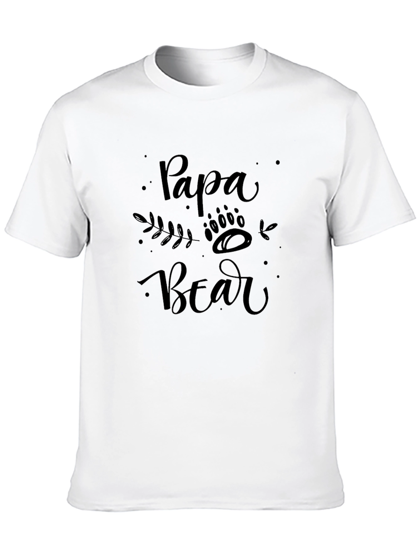 Papa Bear Graphic T-Shirt - Fathers Day Gift
