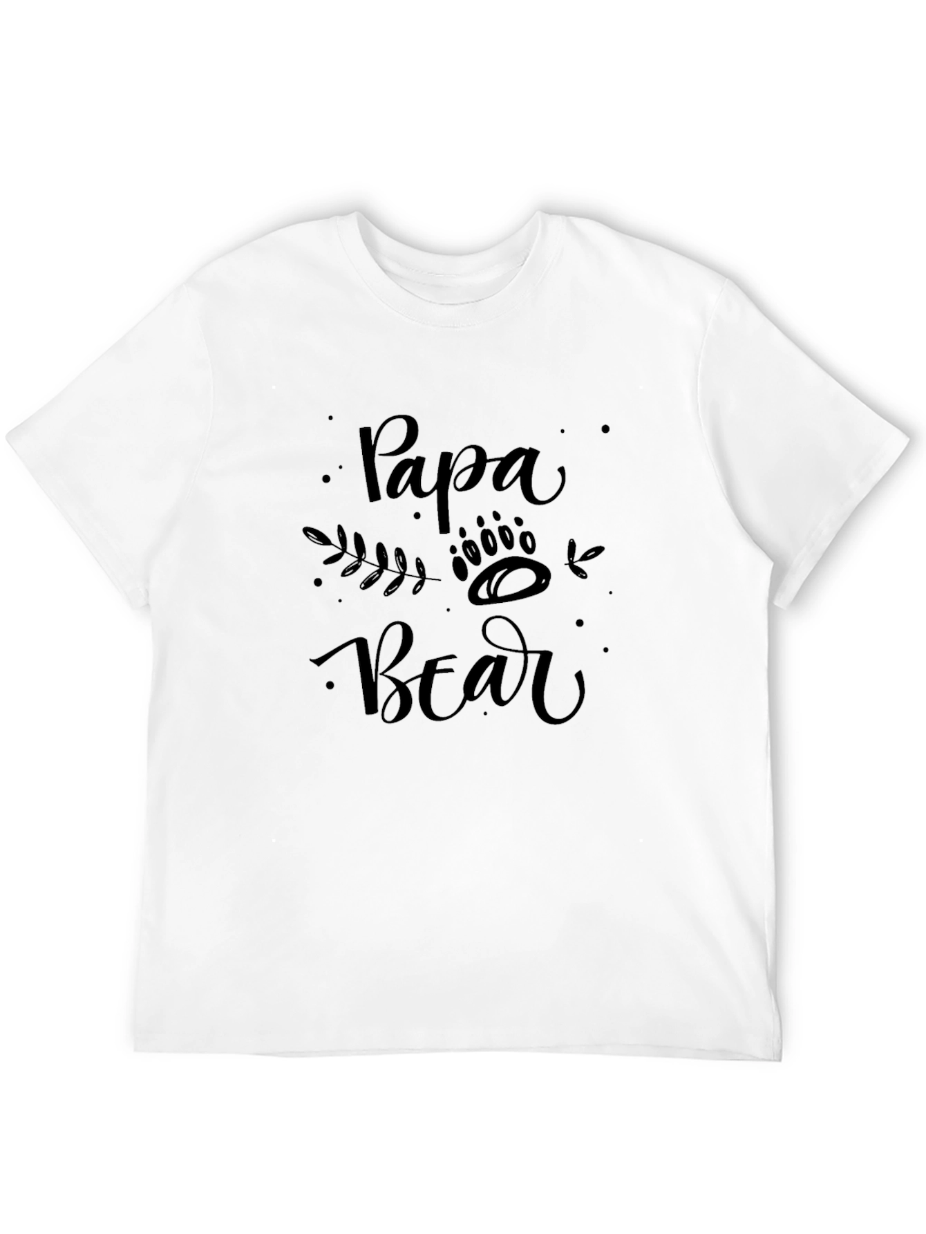Papa Bear Graphic T-Shirt - Fathers Day Gift