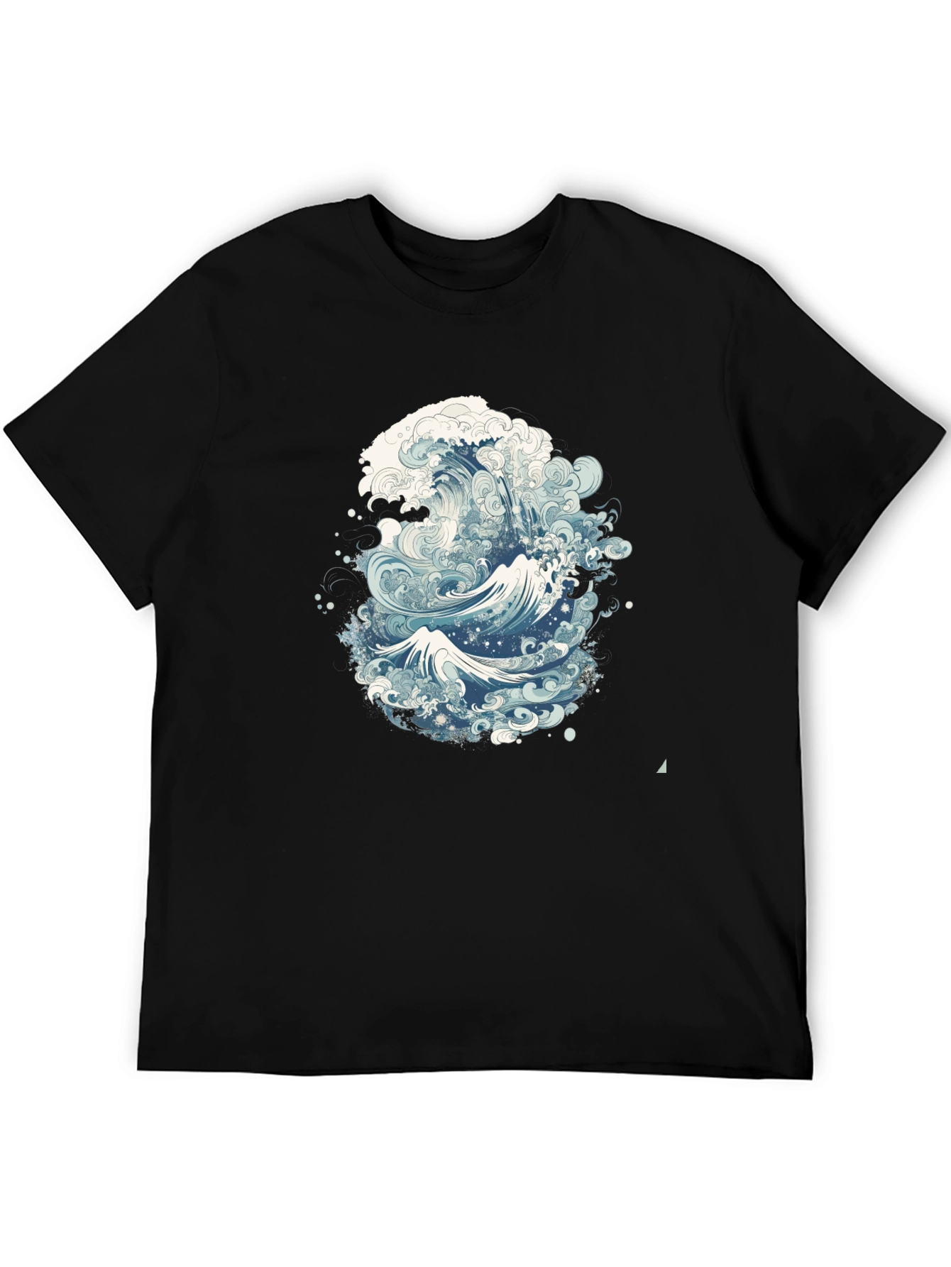 Great Wave Graphic Tee - Stylish Ocean Wave Design