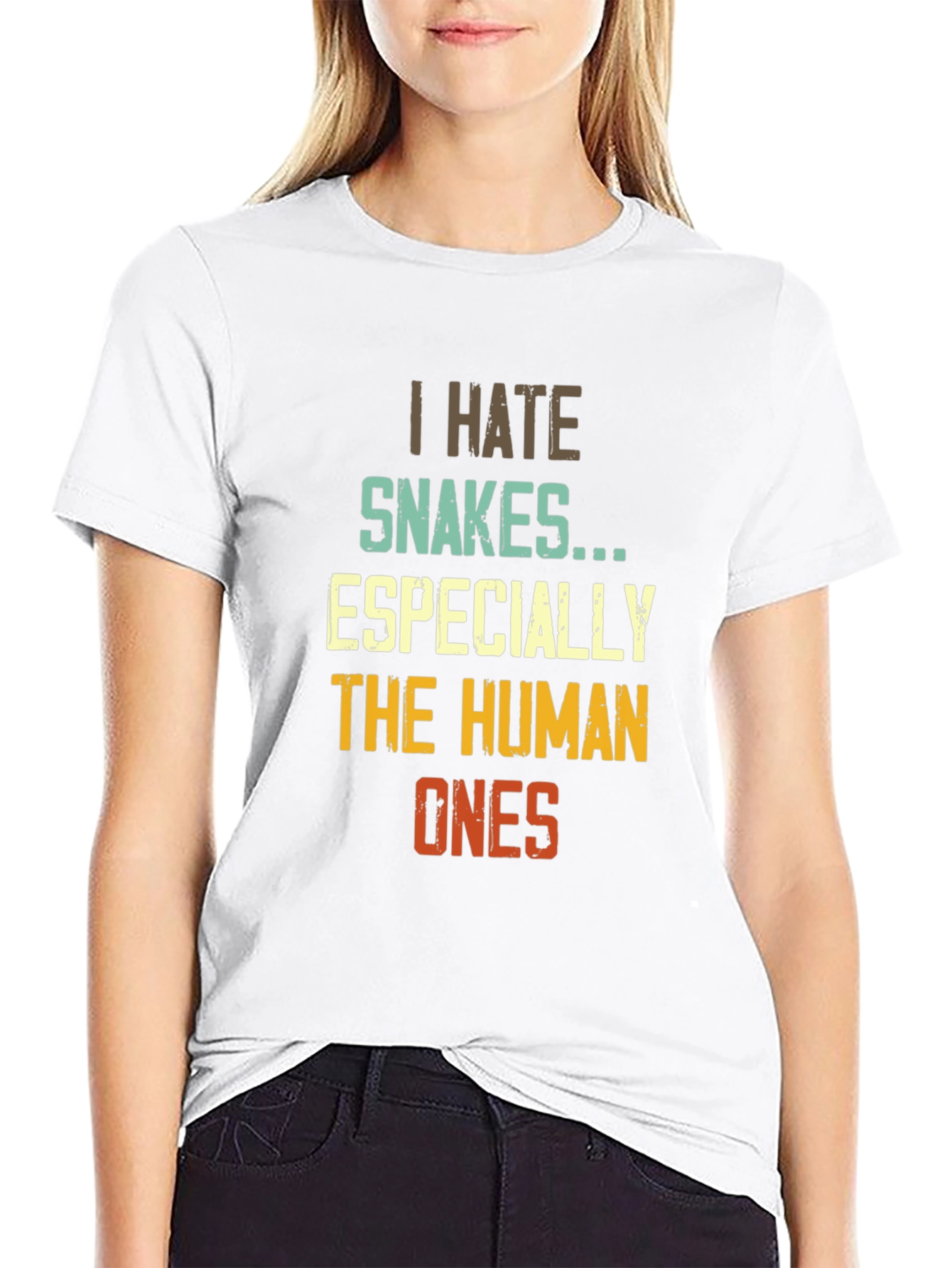 I Hate Snakes Especially The Human Ones T-Shirt