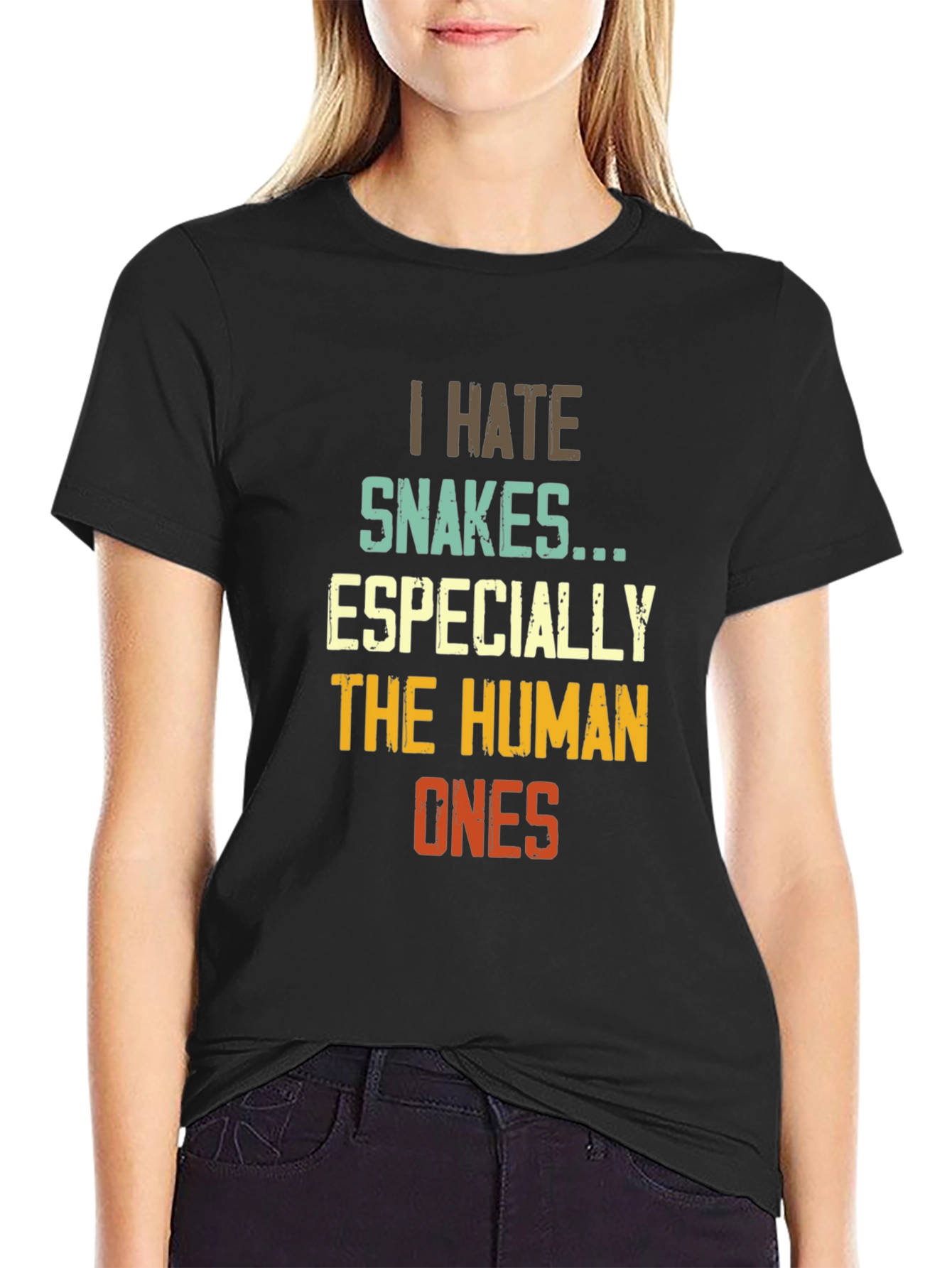 I Hate Snakes Especially The Human Ones T-Shirt
