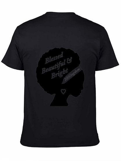 Blessed Beautiful & Bright Afro Tee