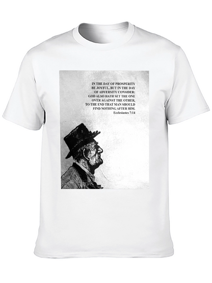 Ecclesiastes 7:14 Graphic Tee - Black