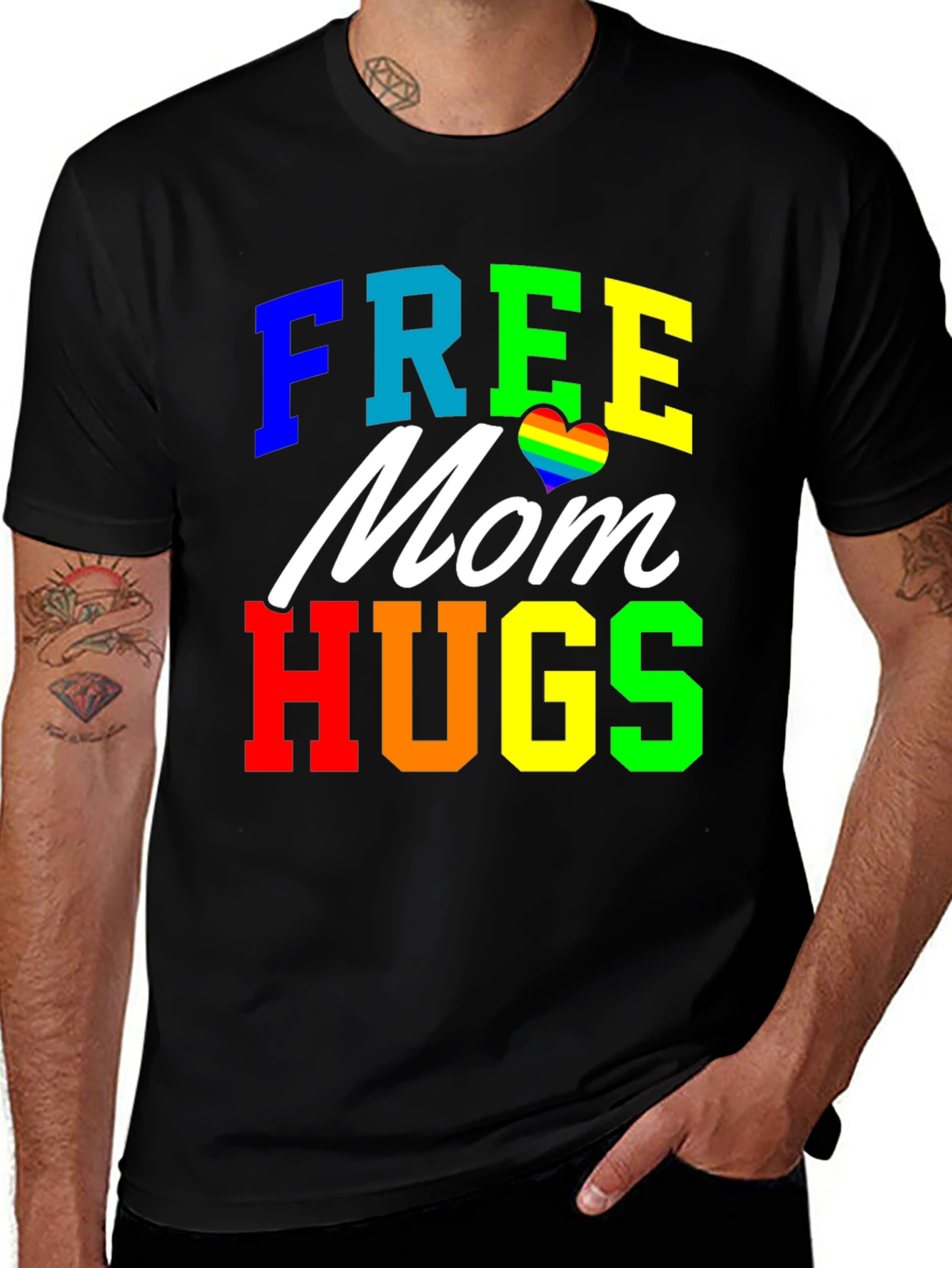 Free Mom Hugs Pride T-Shirt