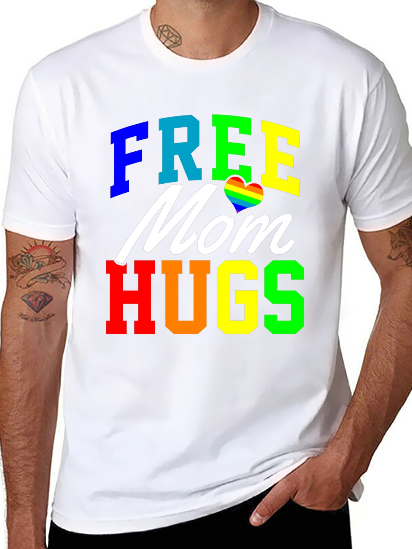 Free Mom Hugs Pride T-Shirt