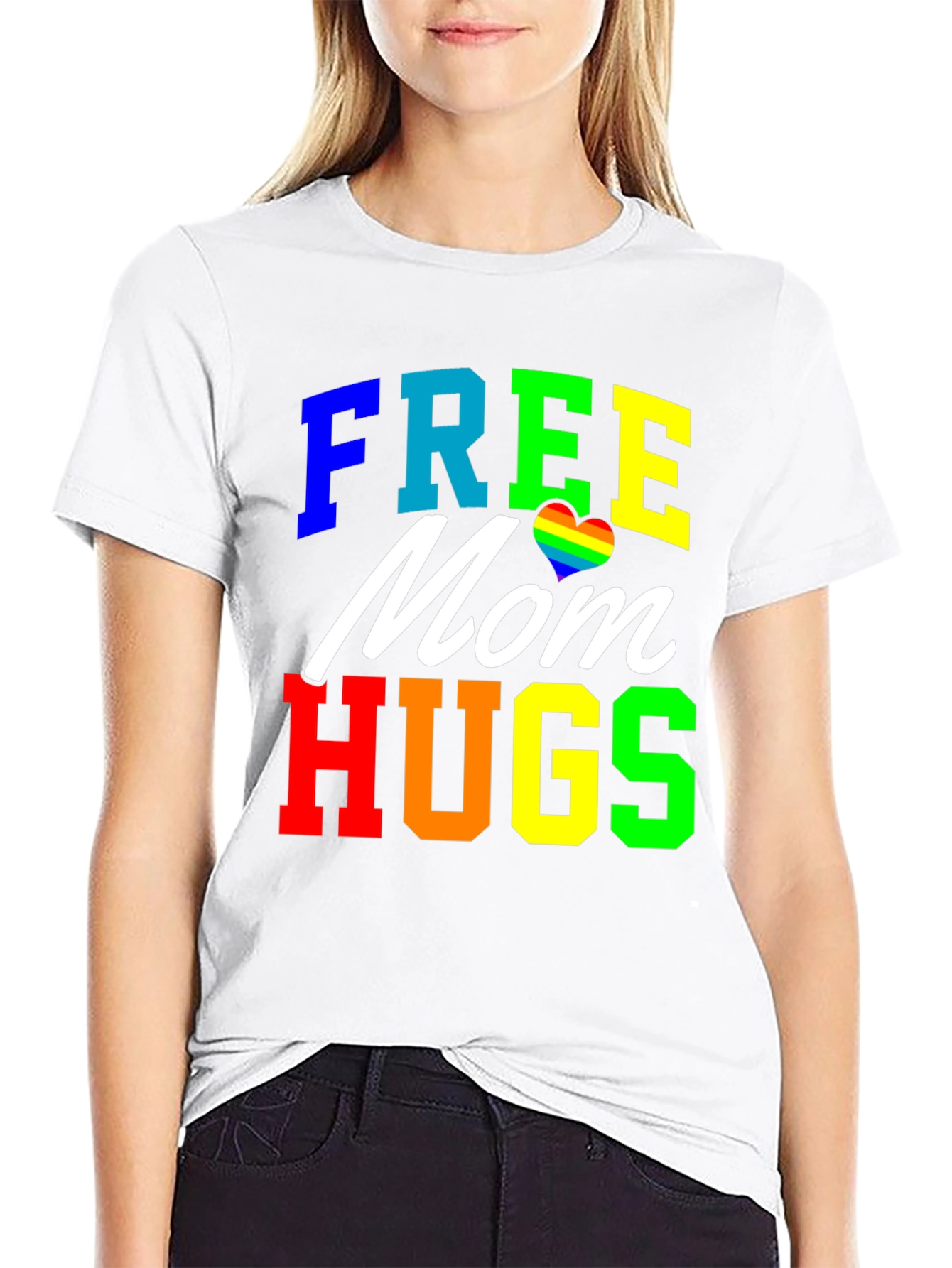 Free Mom Hugs Pride T-Shirt