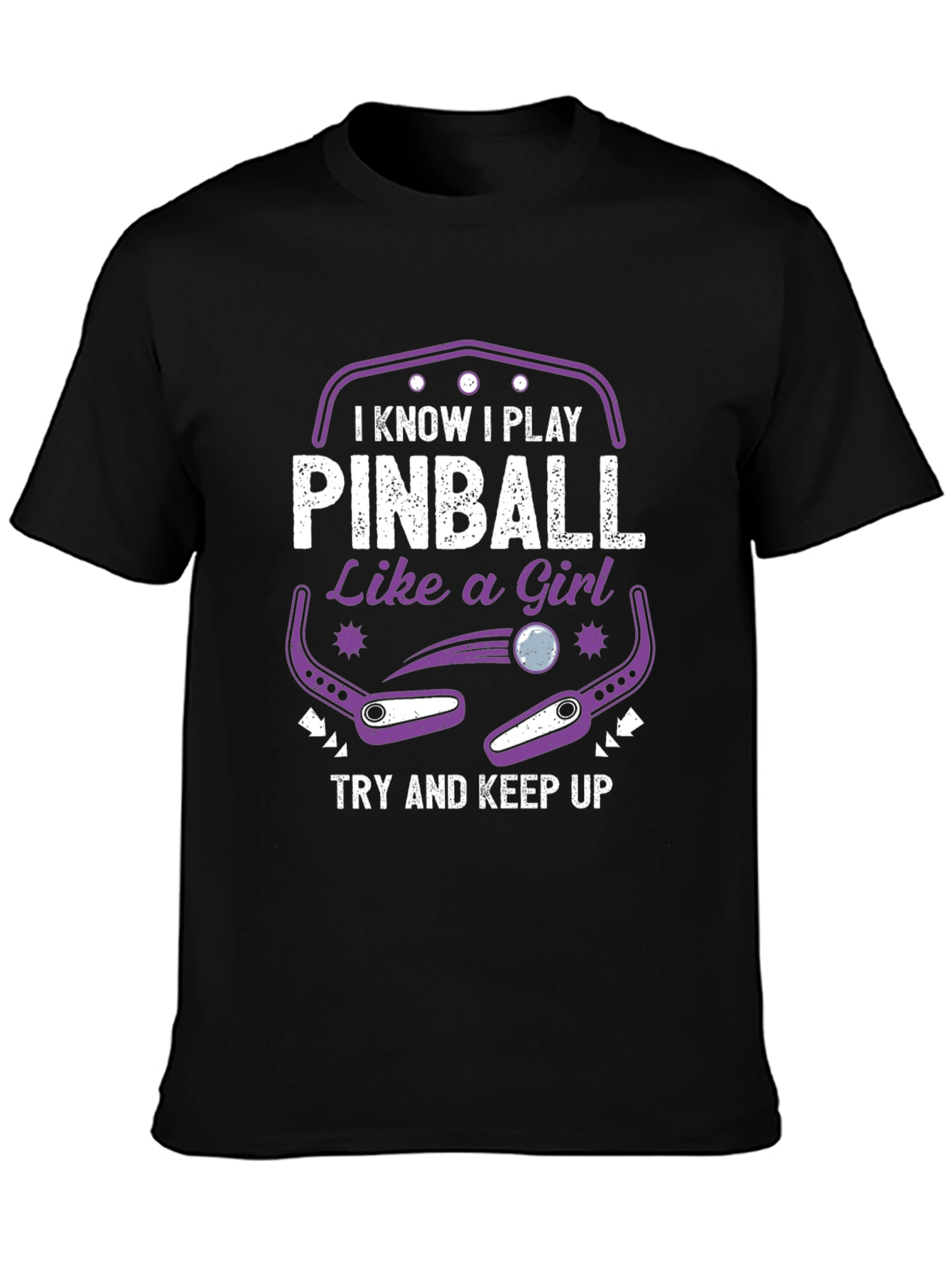 Pinball Like A Girl T-Shirt